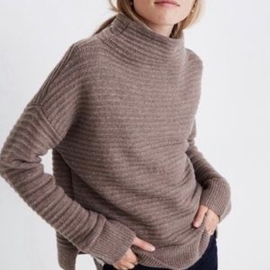 Madewell Belmont Funnel Neck Sweater